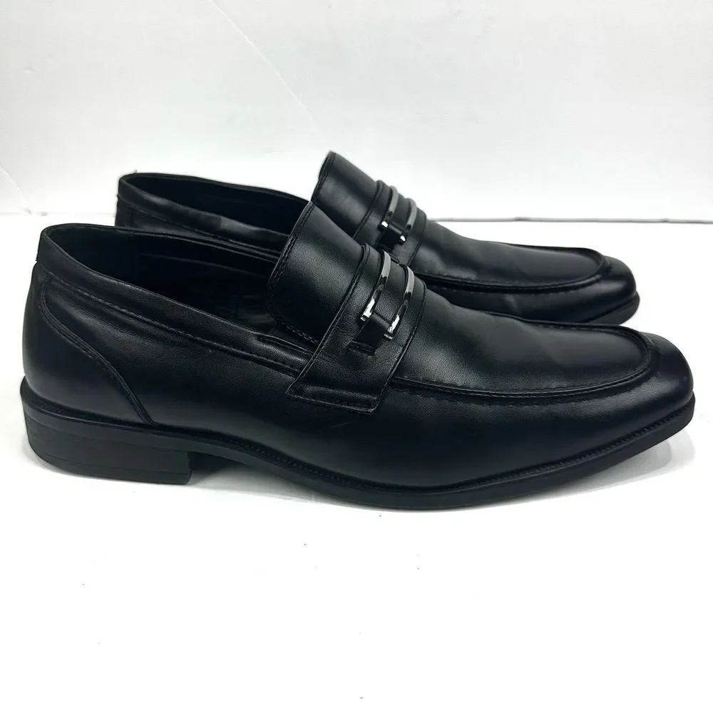 Perry Ellis Portfolio Russel Black Dress Shoe Men's Sz 11.5 Style PEFST14156A-2
